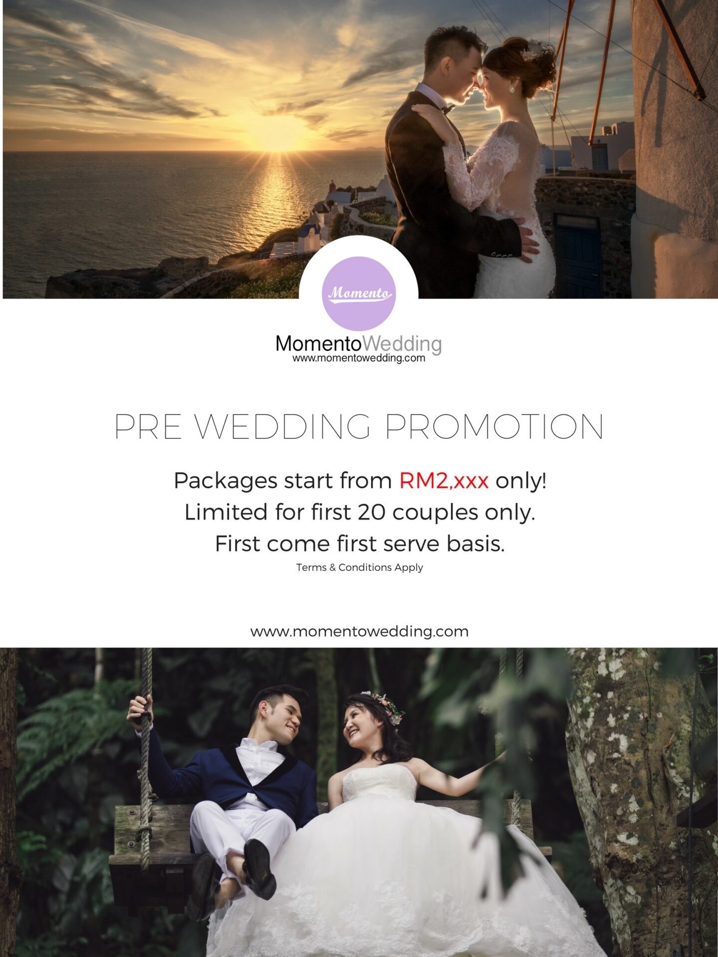 Pre Wedding Promotion Package Momentowedding Grab Now During This Promotion Period You Can A Pre Wedding Package