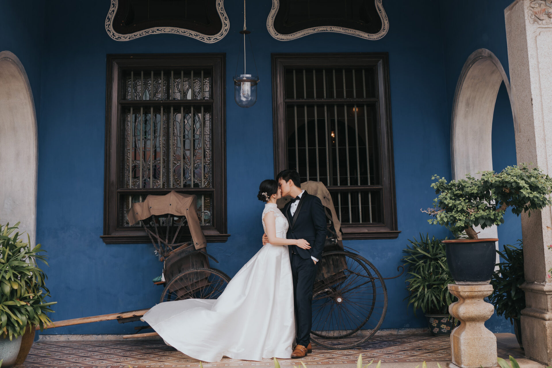 Top 10 Hotels for Pre Wedding Photography in Penang - Cheong Fatt Tze – The Blue Mansion